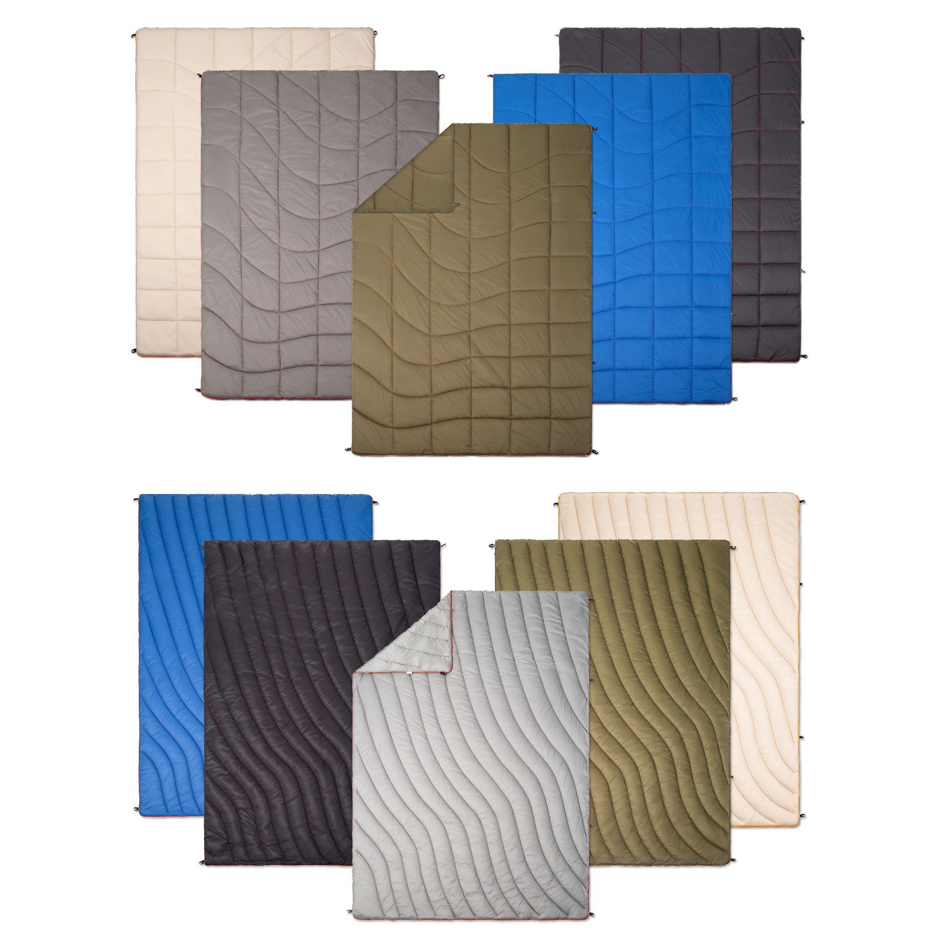 Outdoor Adventure Quilt - ポータブル屋外用保温防水キルトキャンプブランケット、旅行に便利なふわふわブランケット、越境冒険に最適