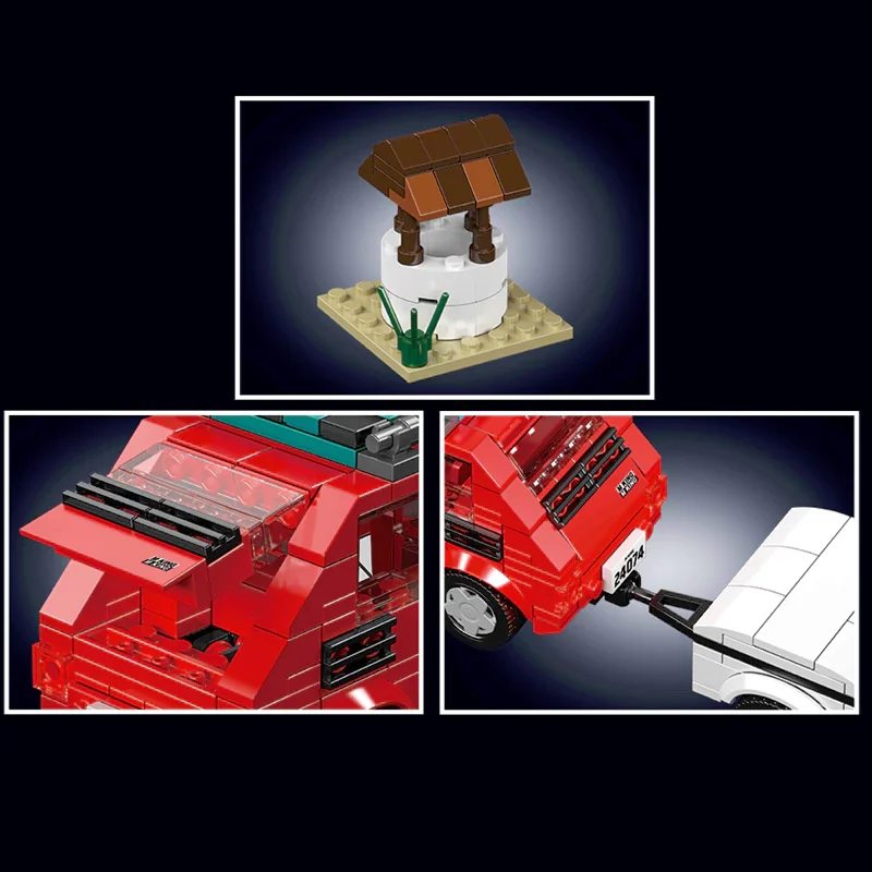 Outdoor Adventure Toys For Kids - モールドキング ミニカー 126P アウトドアアドベンチャー MOC 24074