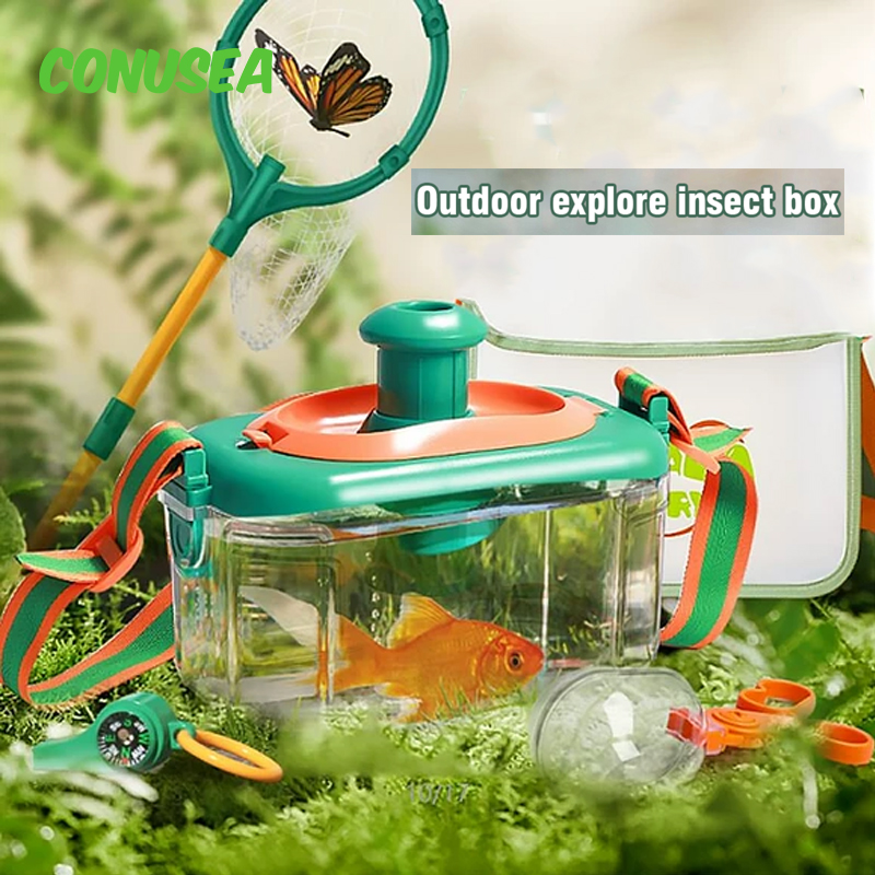 Outdoor Adventure Toys For Kids - 子供用昆虫蝶キャッチャー 子供用アウトドアアクティビティおもちゃ 教育冒険探検おもちゃ エクスプローラーキット 子供用
