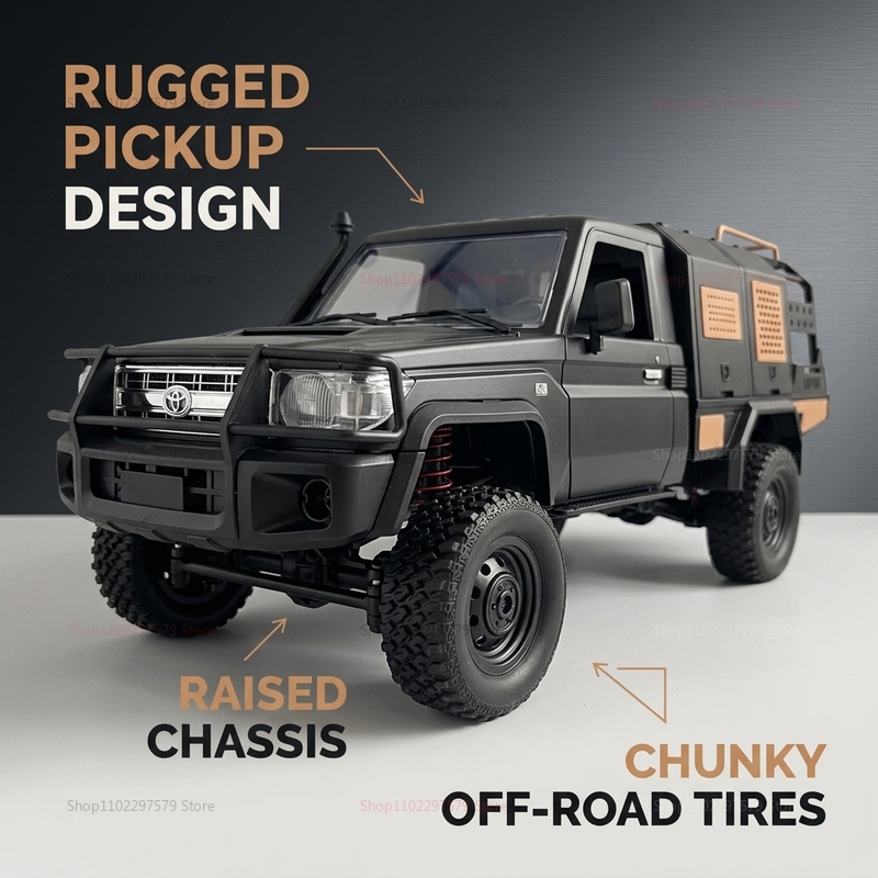 1/12フルスケールRCクローラーMN82S RCピックアッ - Outdoor Adventure Toys For Kids のレビューと価格