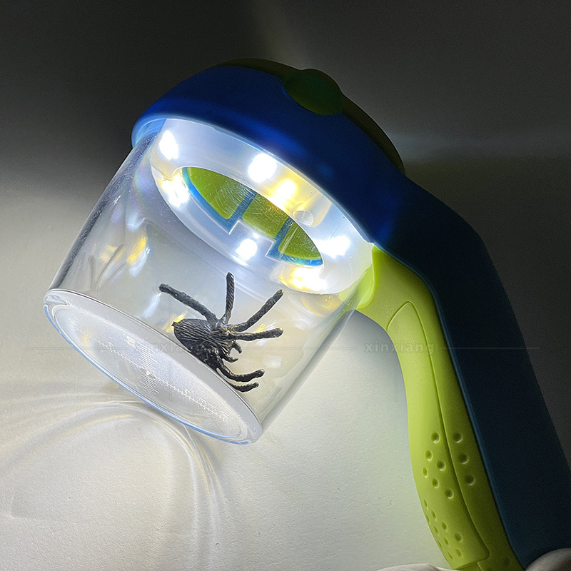 9LED 昆虫拡大鏡子供用手持ち式昆虫植物観察ボックス小型観 - Outdoor Adventure Toys For Kids のレビューと価格