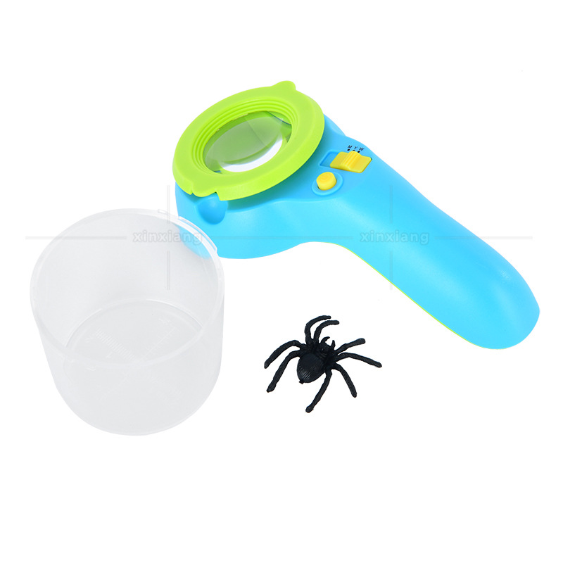 9LED 昆虫拡大鏡子供用手持ち式昆虫植物観察ボックス小型観 - Outdoor Adventure Toys For Kids のレビューと価格