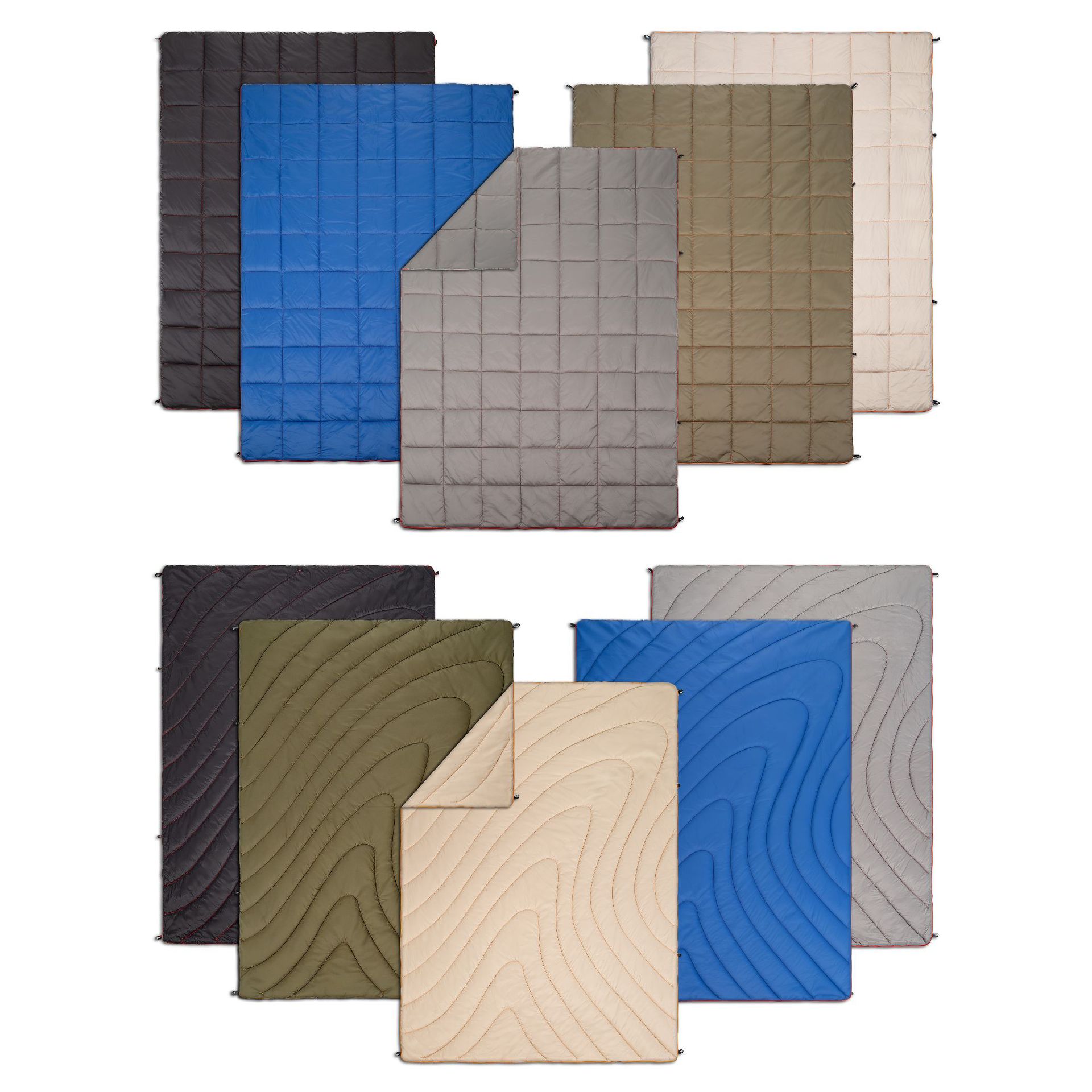 ポータブル屋外用保温防水キルトキャンプブランケット、旅行に便 - Outdoor Adventure Quilt のレビューと価格