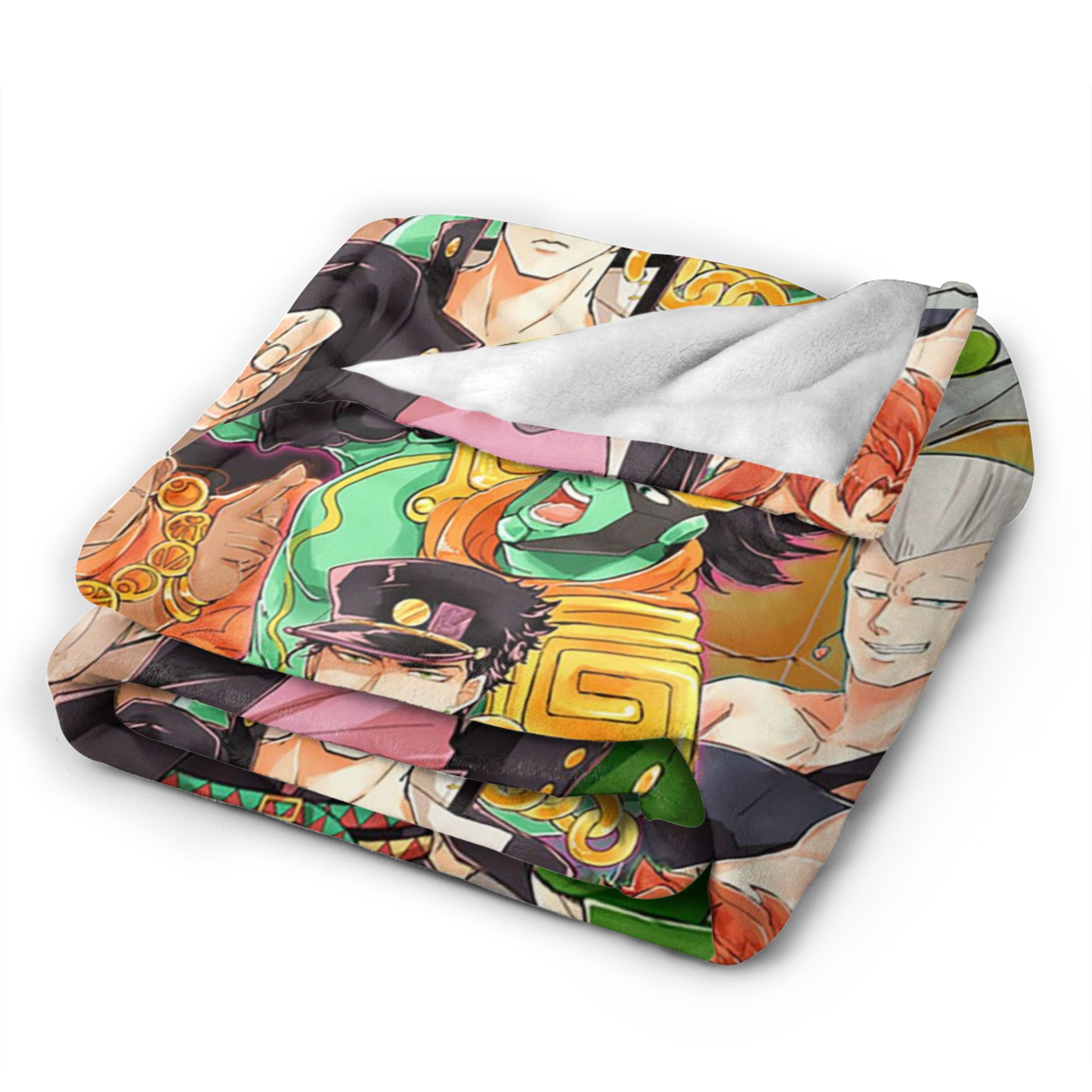 ジョセフ・ジョースター クジョ・ジョタロウ ディオ フリース - Outdoor Adventure Quilt のレビューと価格
