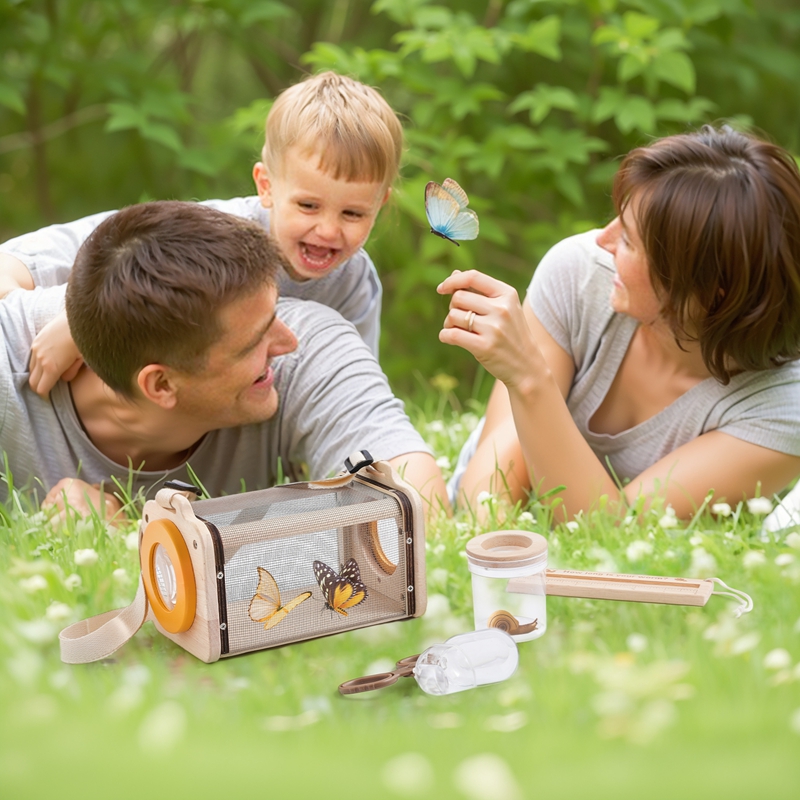 子供用アウトドア探検キット 昆虫と葉っぱの認知探求おもちゃ  - Outdoor Adventure Toys For Kids のレビューと価格