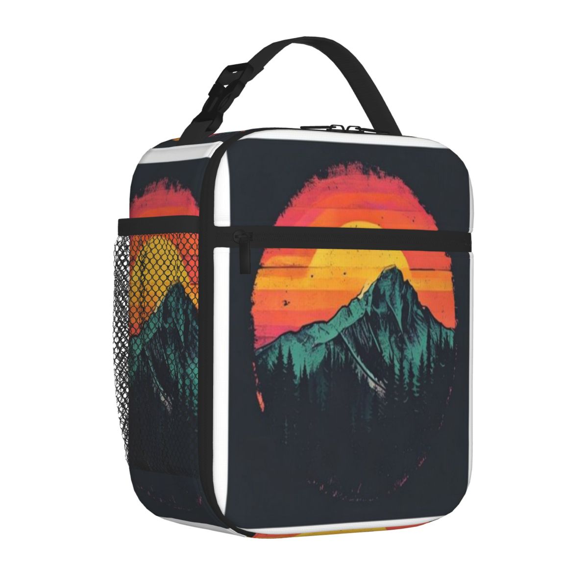 ホットセール レトロな夕焼けの山々 ヴィンテージ アウトドア - Outdoor Adventure Quilt のレビューと価格