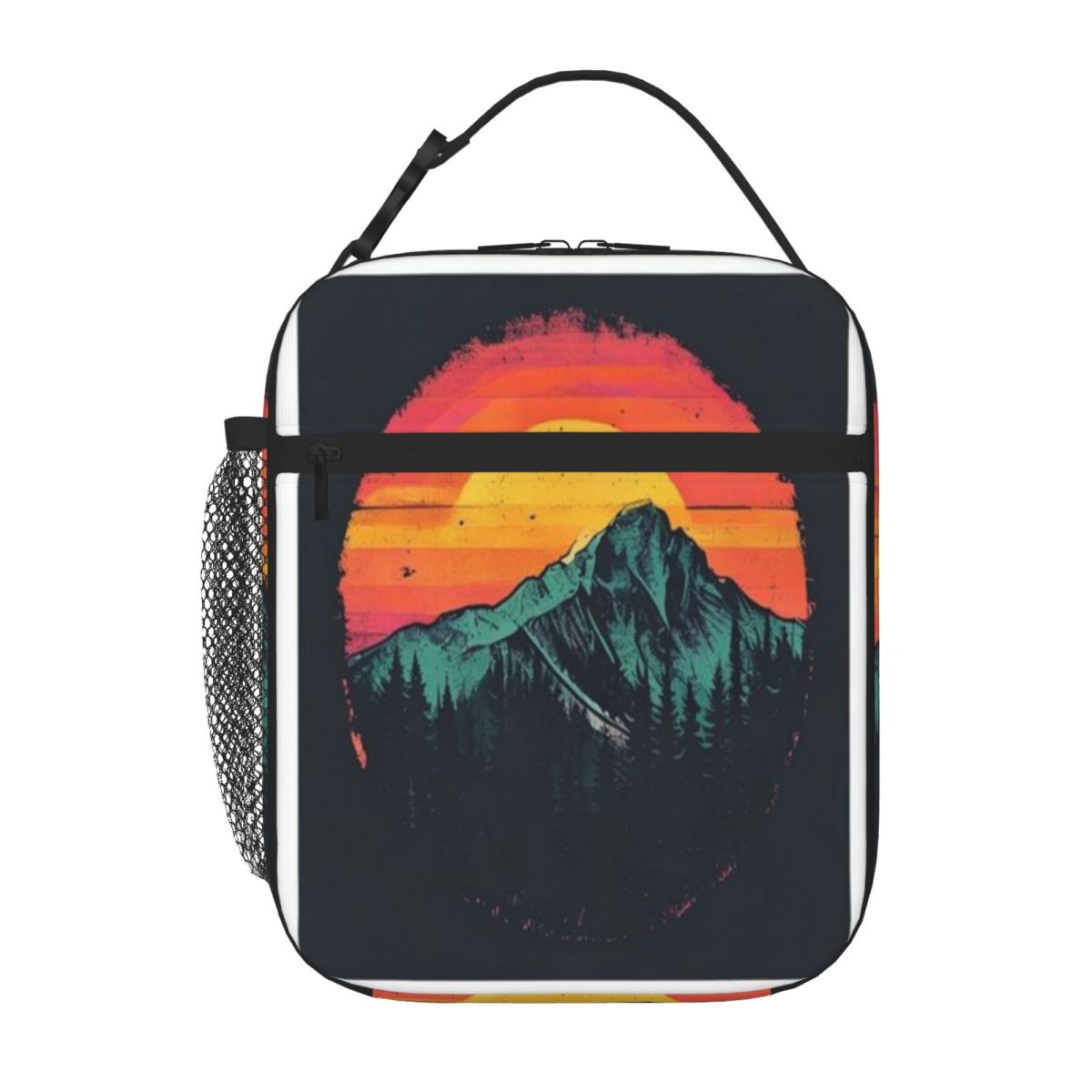ホットセール レトロな夕焼けの山々 ヴィンテージ アウトドア - Outdoor Adventure Quilt のレビューと価格