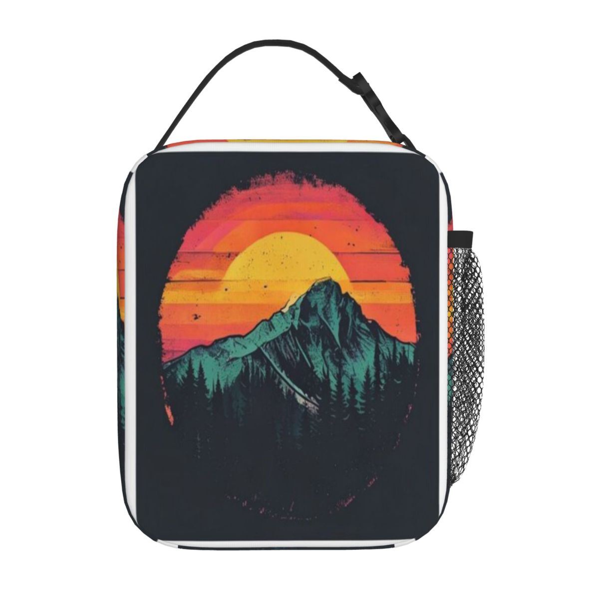 ホットセール レトロな夕焼けの山々 ヴィンテージ アウトドア - Outdoor Adventure Quilt のレビューと価格