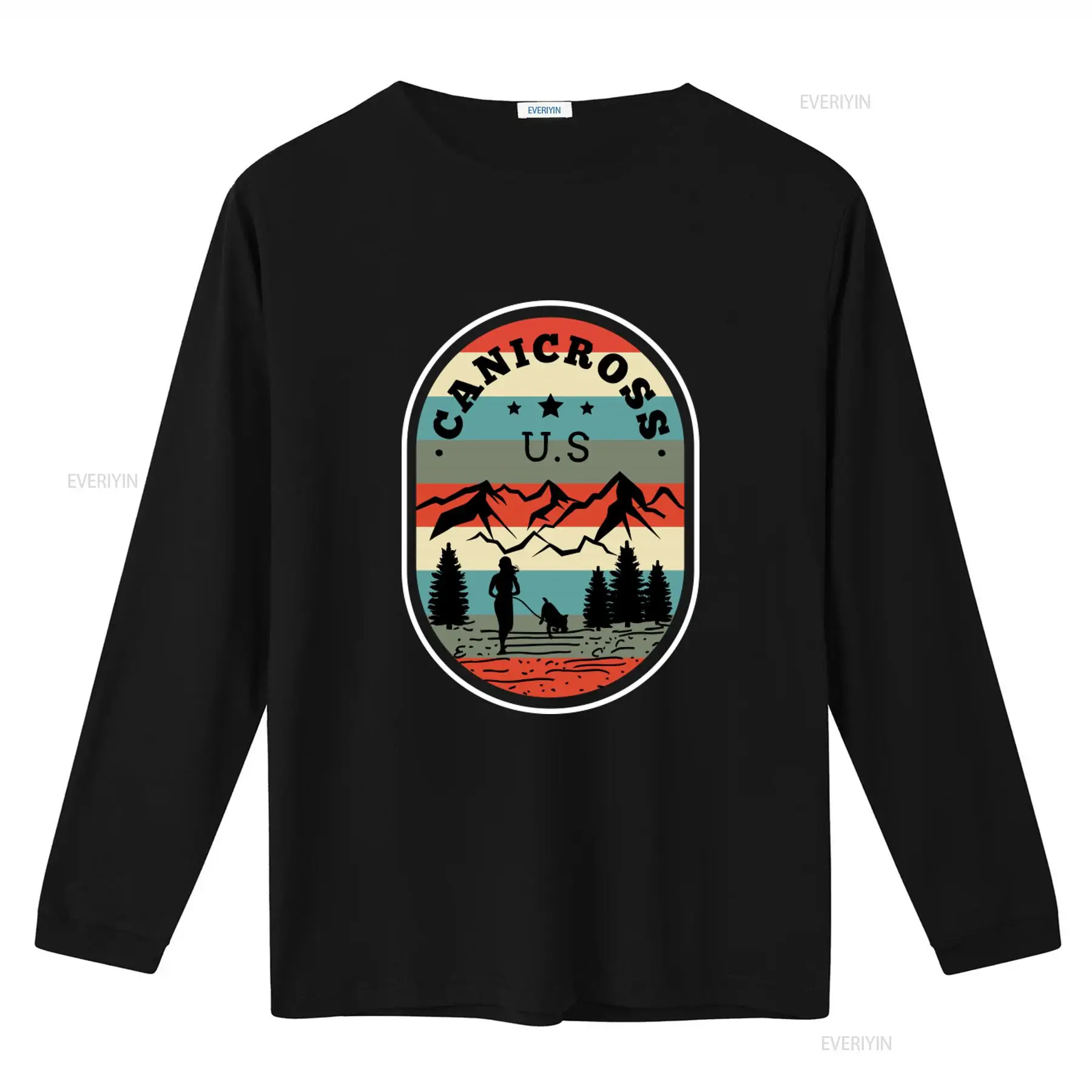 USカニクロストレイルランニングドッグラバーズTシャツアウト - Outdoor Adventure U Of U のレビューと価格